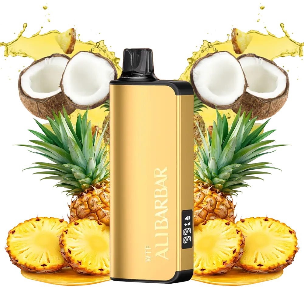 Alibarbar Ingot 9000 Puffs-Pineapple-Coconut