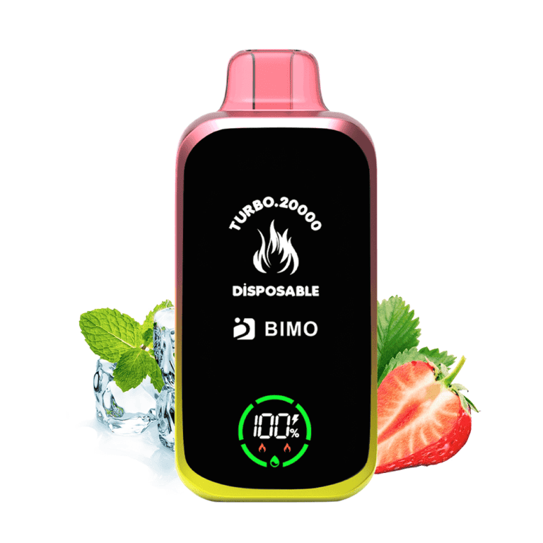 Bimo vape-Turbo-20000-Puffs-Strawberry-Ice