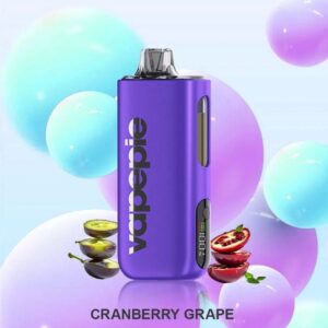vapepie max 40000 puffs cranberry grape