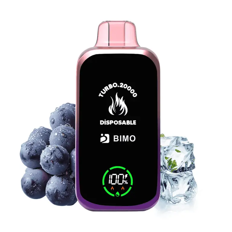 Bimo vape-Turbo-20000-Puffs-Grape-Ice