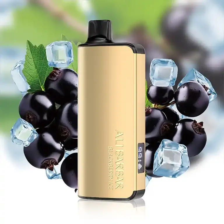 Alibarbar Ingot 9000 Puffs-Blackberry-Ice