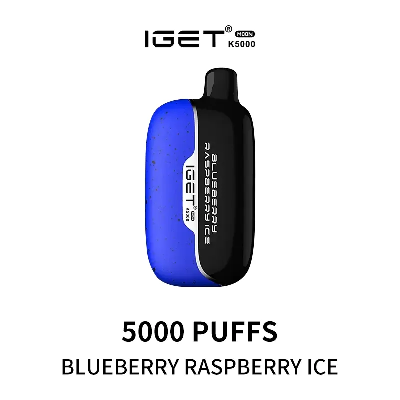 Iget Moon 5000 Puffs Blueberry-Raspberry-Ice