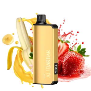 Alibarbar Ingot 9000 Puffs-Strawnana